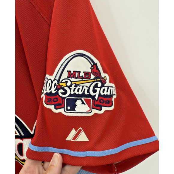 2009 Majestic MLB All Star Game National League Mens Jersey Size Large New - Picture 5 of 11